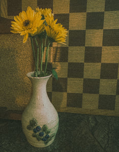 Blueberry Handmade Vase