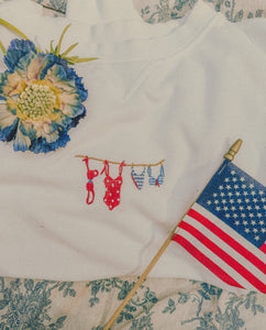 Suits on a Line Crewneck