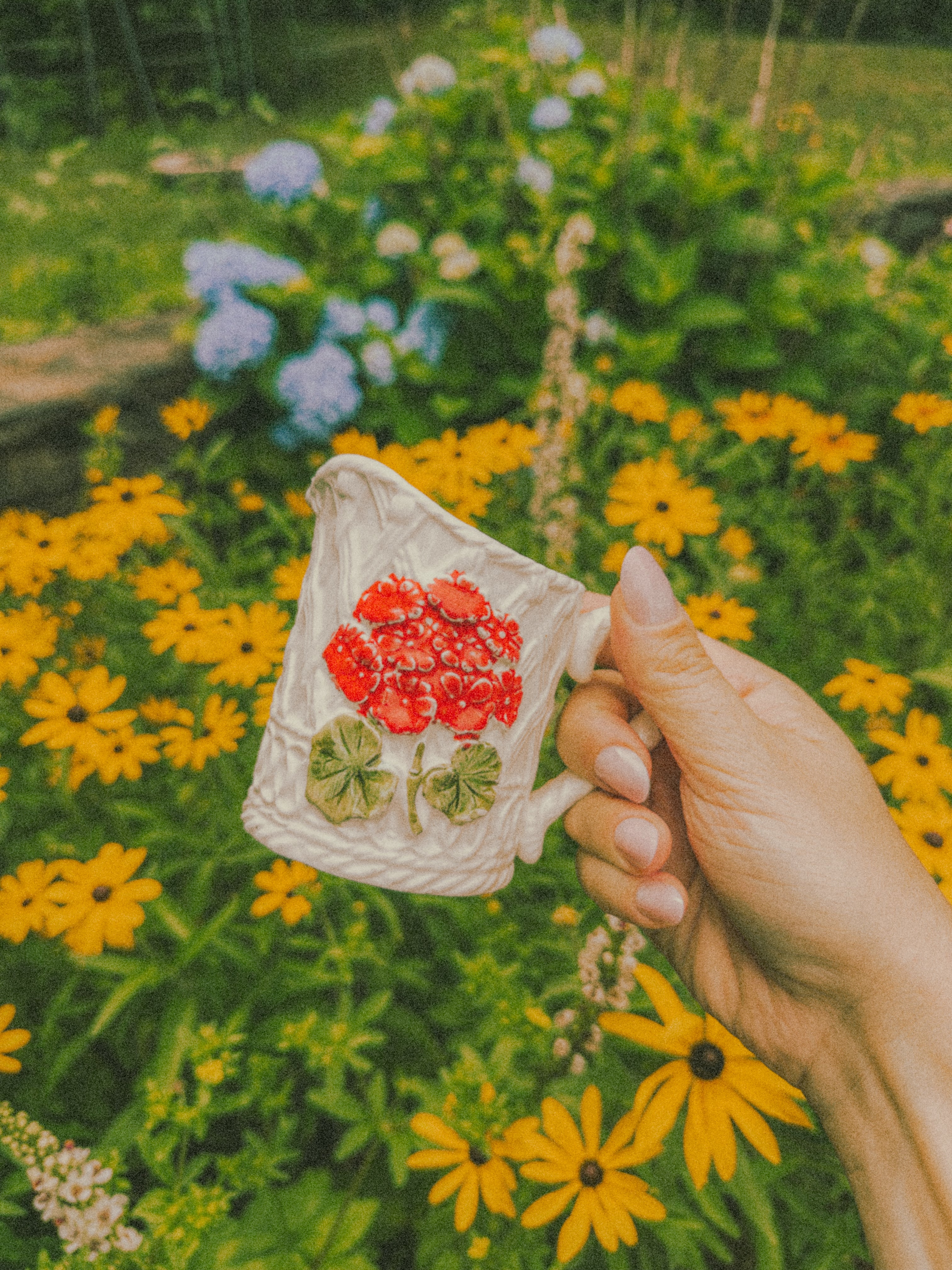 Hydrangea Creamer