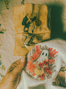 Halloween Paper Bag Ceramic Vase
