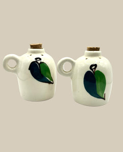 Double Sided Ceramic Salt and Pepper Set
