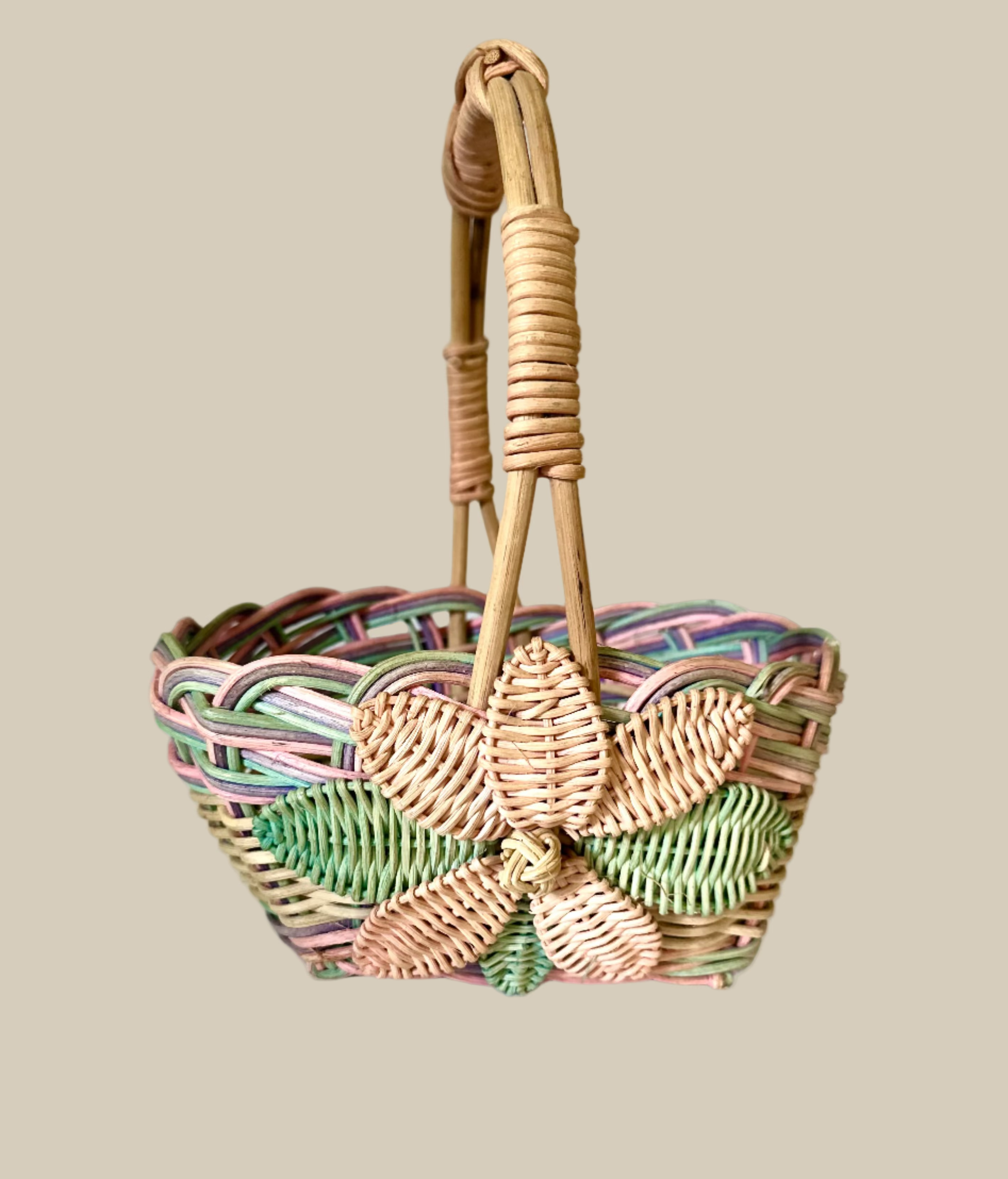 Flower Woven Basket