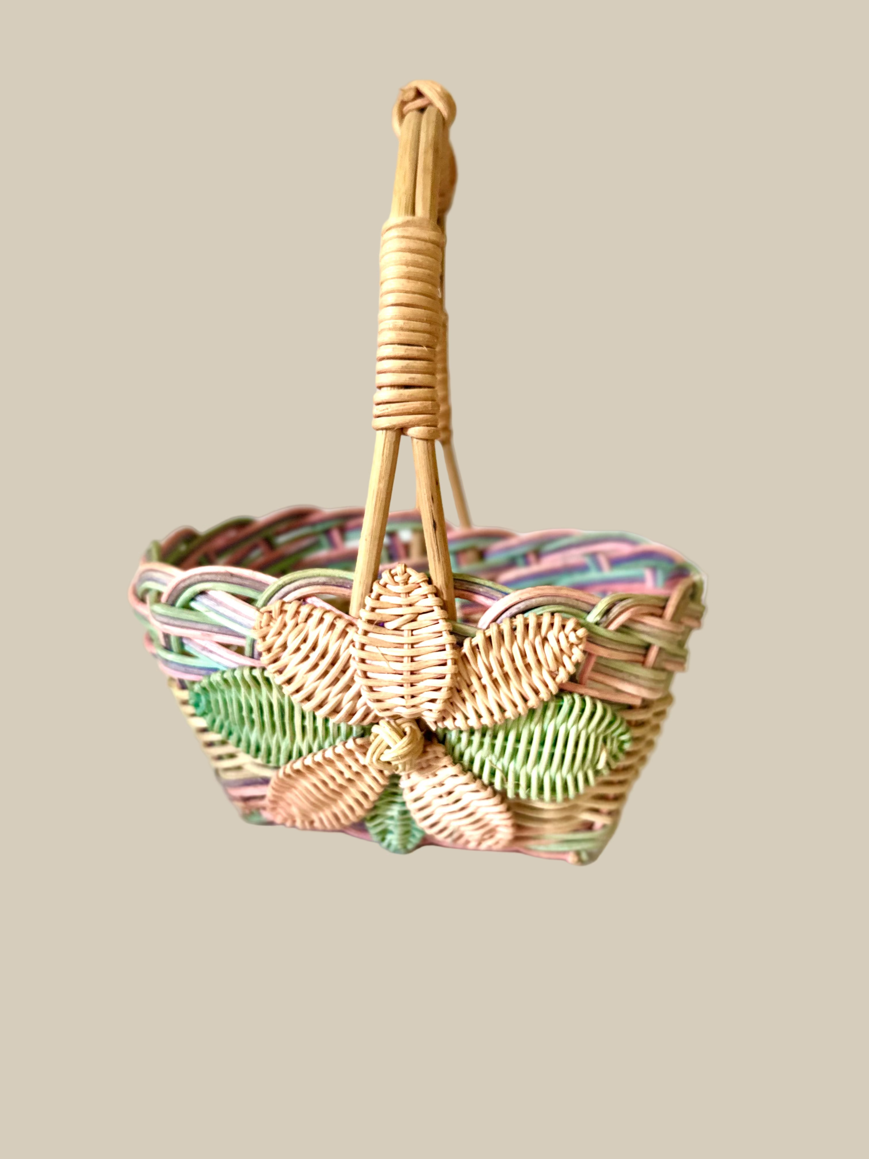 Flower Woven Basket