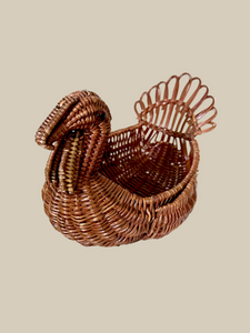 Turkey Wicker Basket