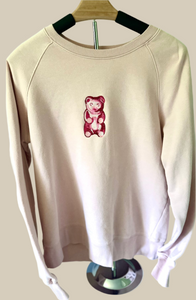 Light Pink Gummy Bear Crewneck