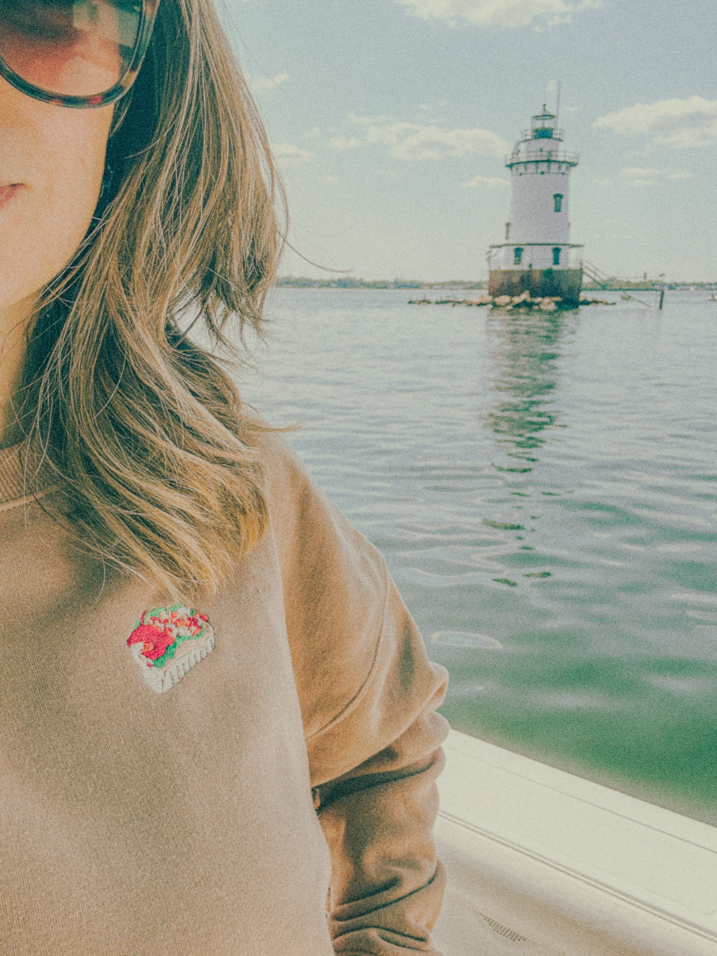 Lobster Roll Cropped Crewneck