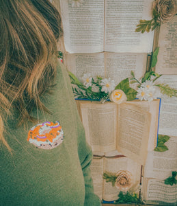 Sage Green Smoked Salmon Crewneck