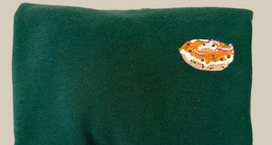 Dark Green Smoked Salmon Crewneck