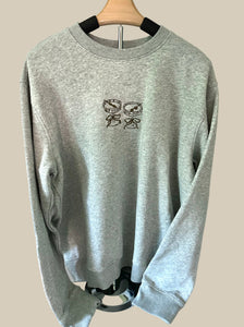 Light Grey Martini Crewneck