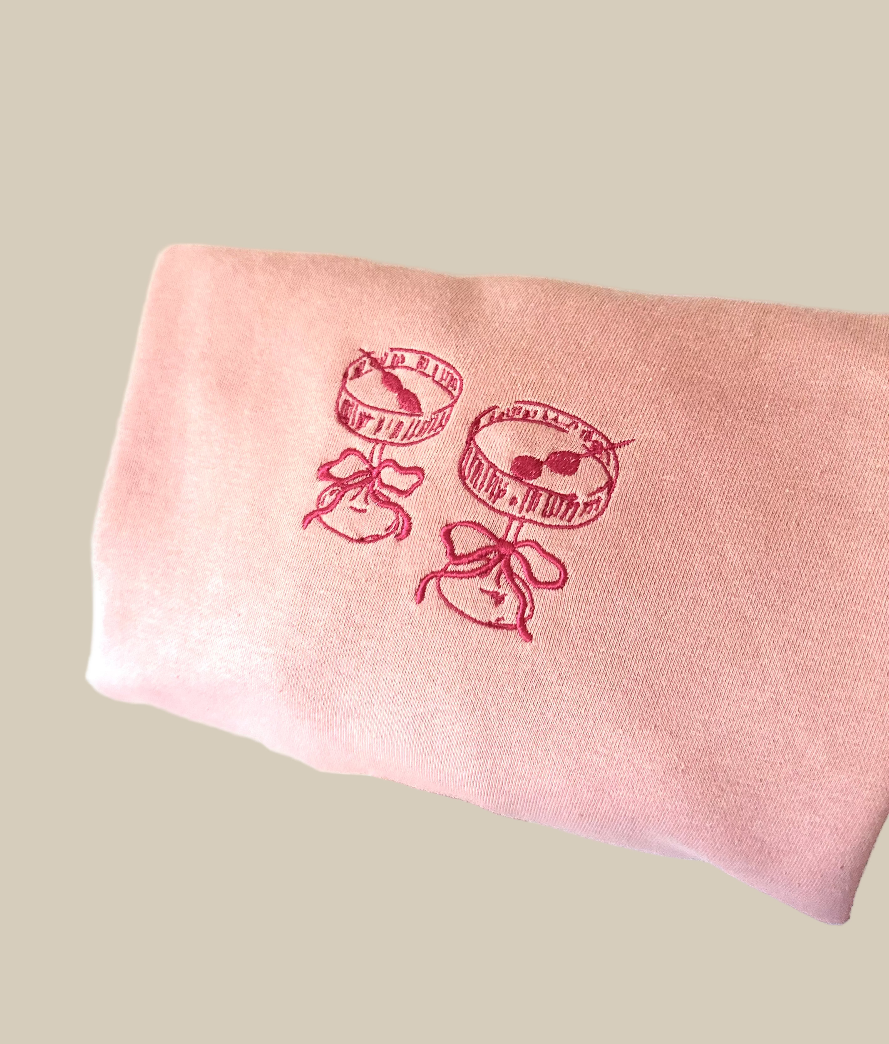 Pink on Pink Martini Crewneck