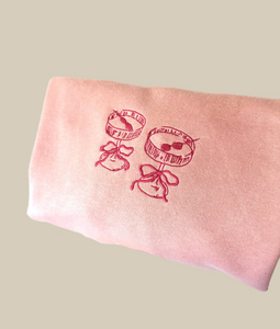 Pink on Pink Martini Crewneck