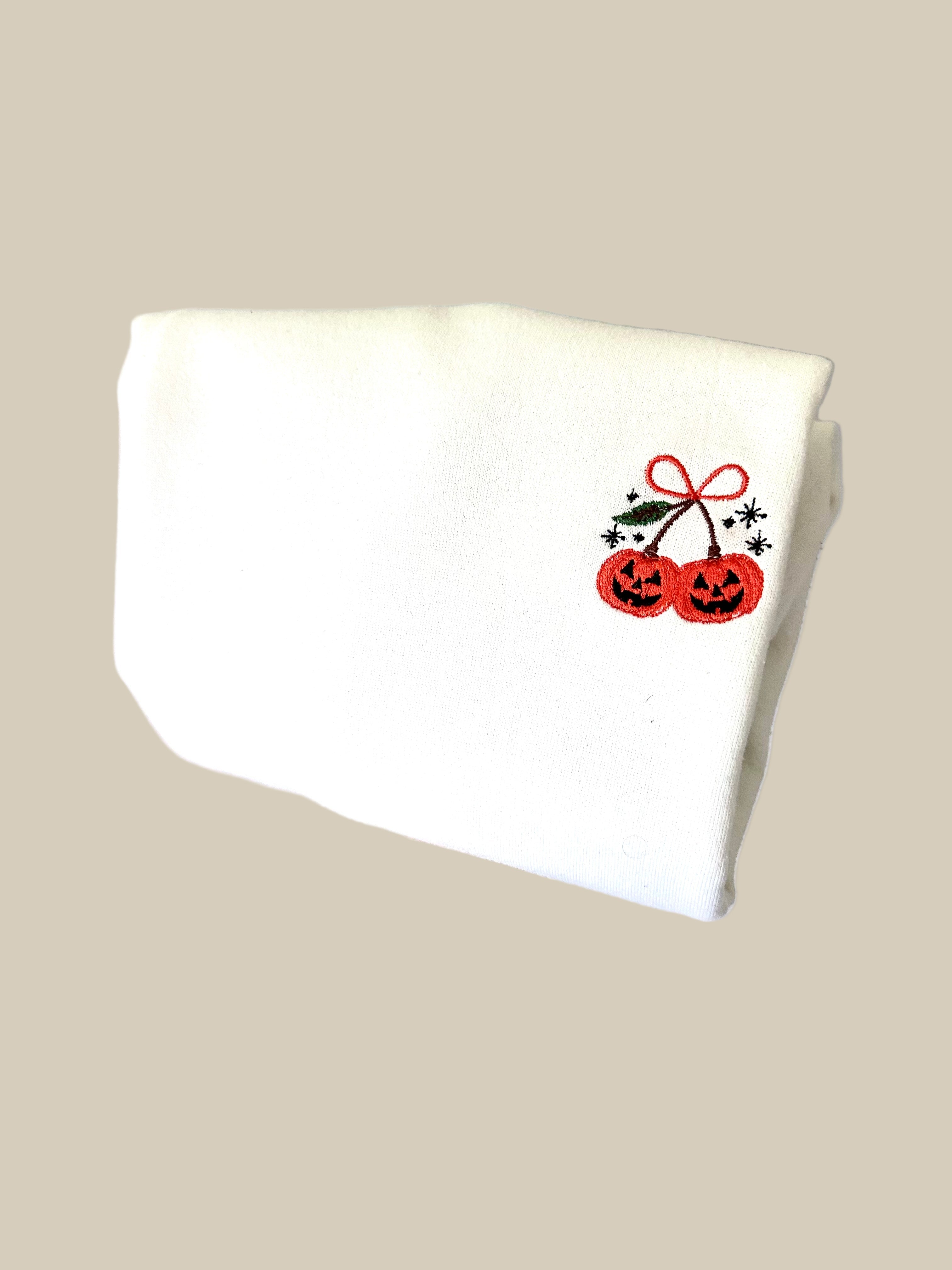 Jack-O-Lantern Cherry Crewneck