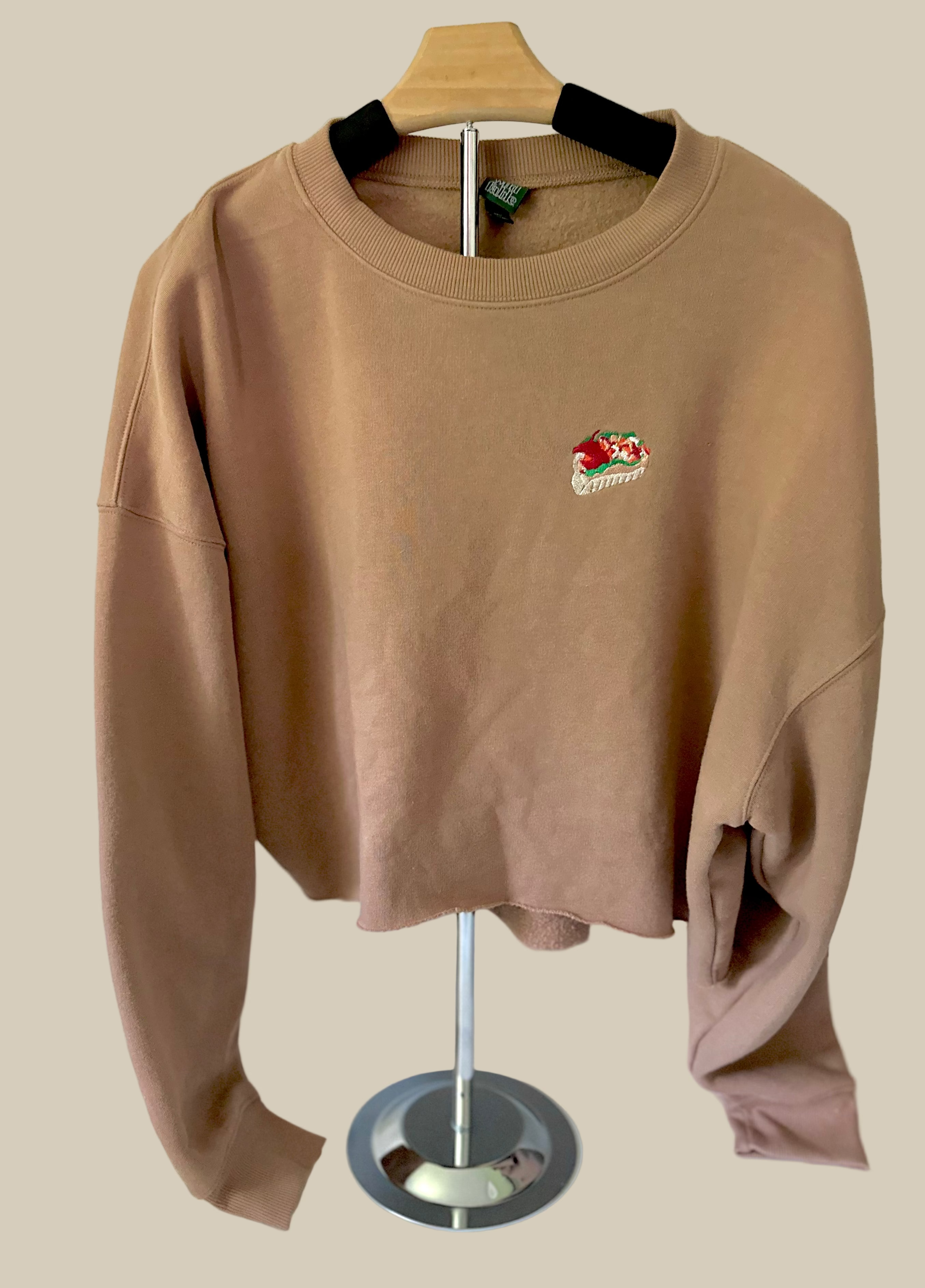 Lobster Roll Cropped Crewneck
