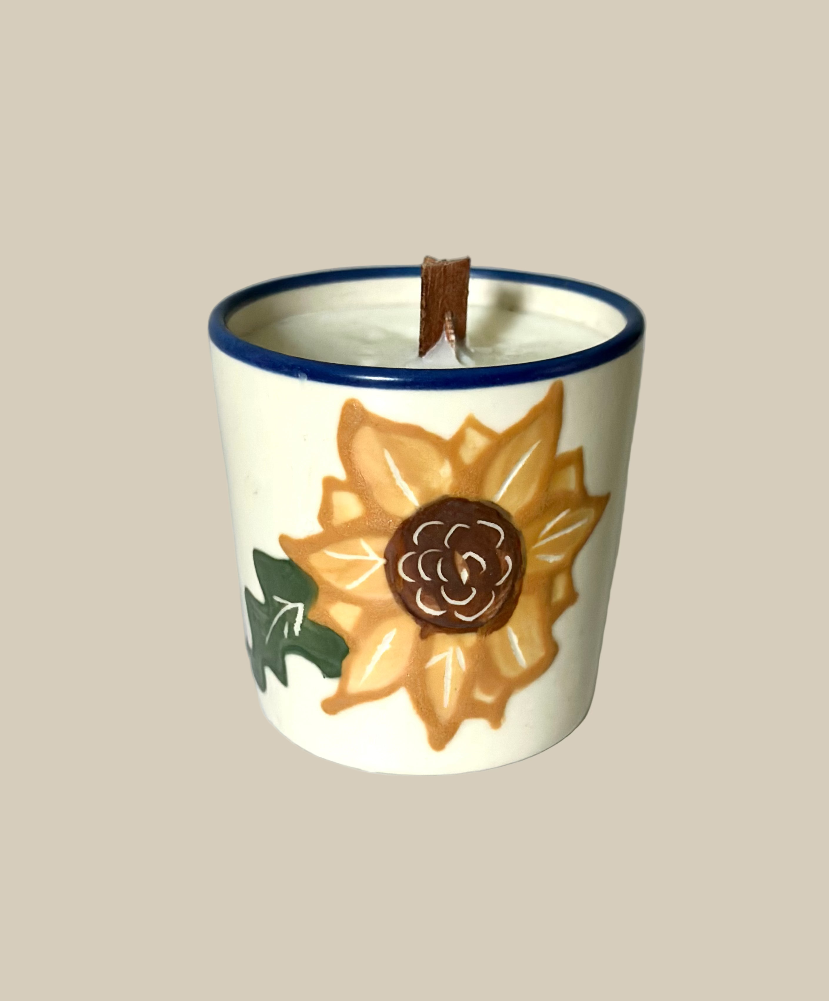 Sunflower Cup Soy Wax Candle