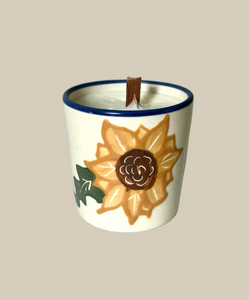 Sunflower Cup Soy Wax Candle