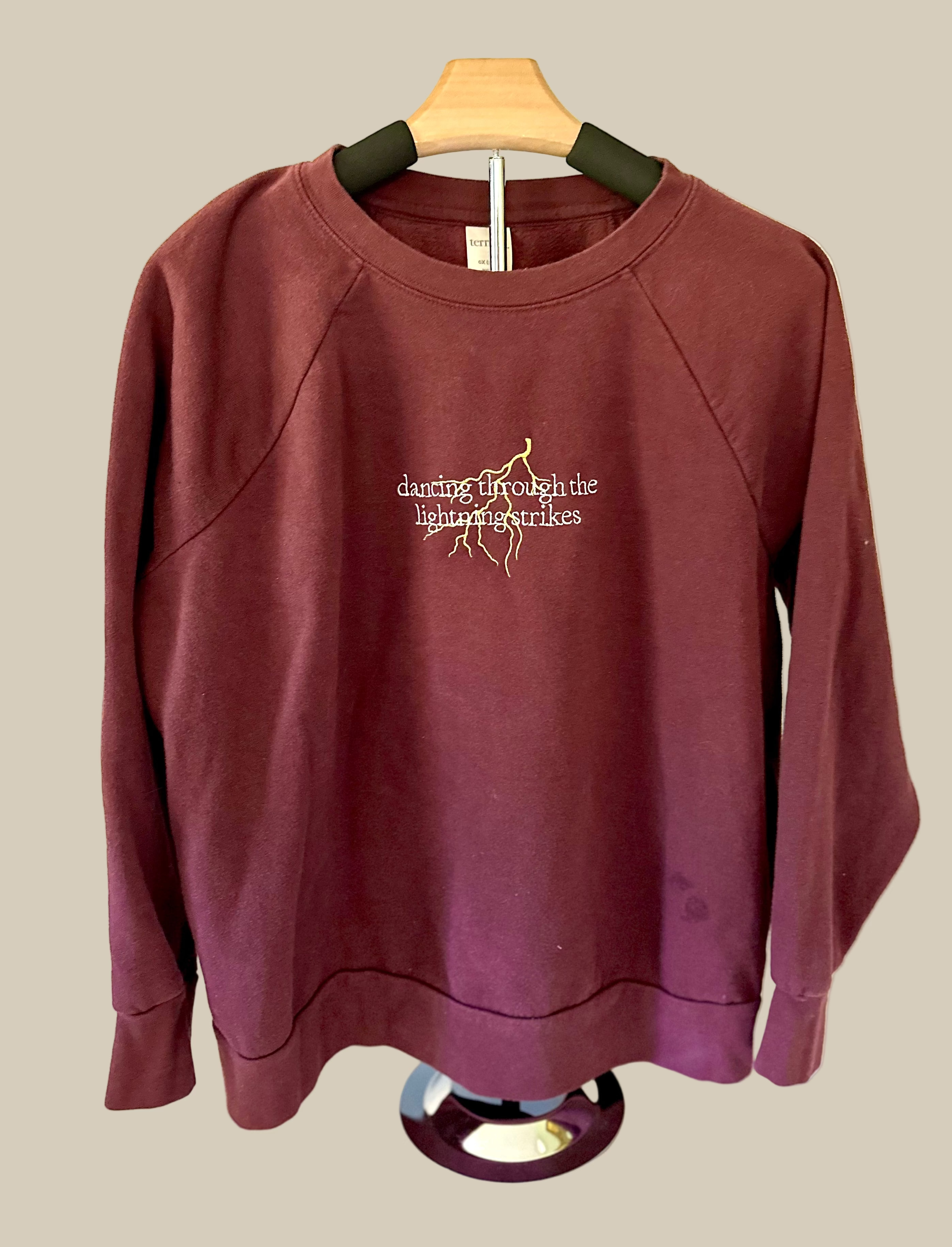 Lightning Strikes Crewneck