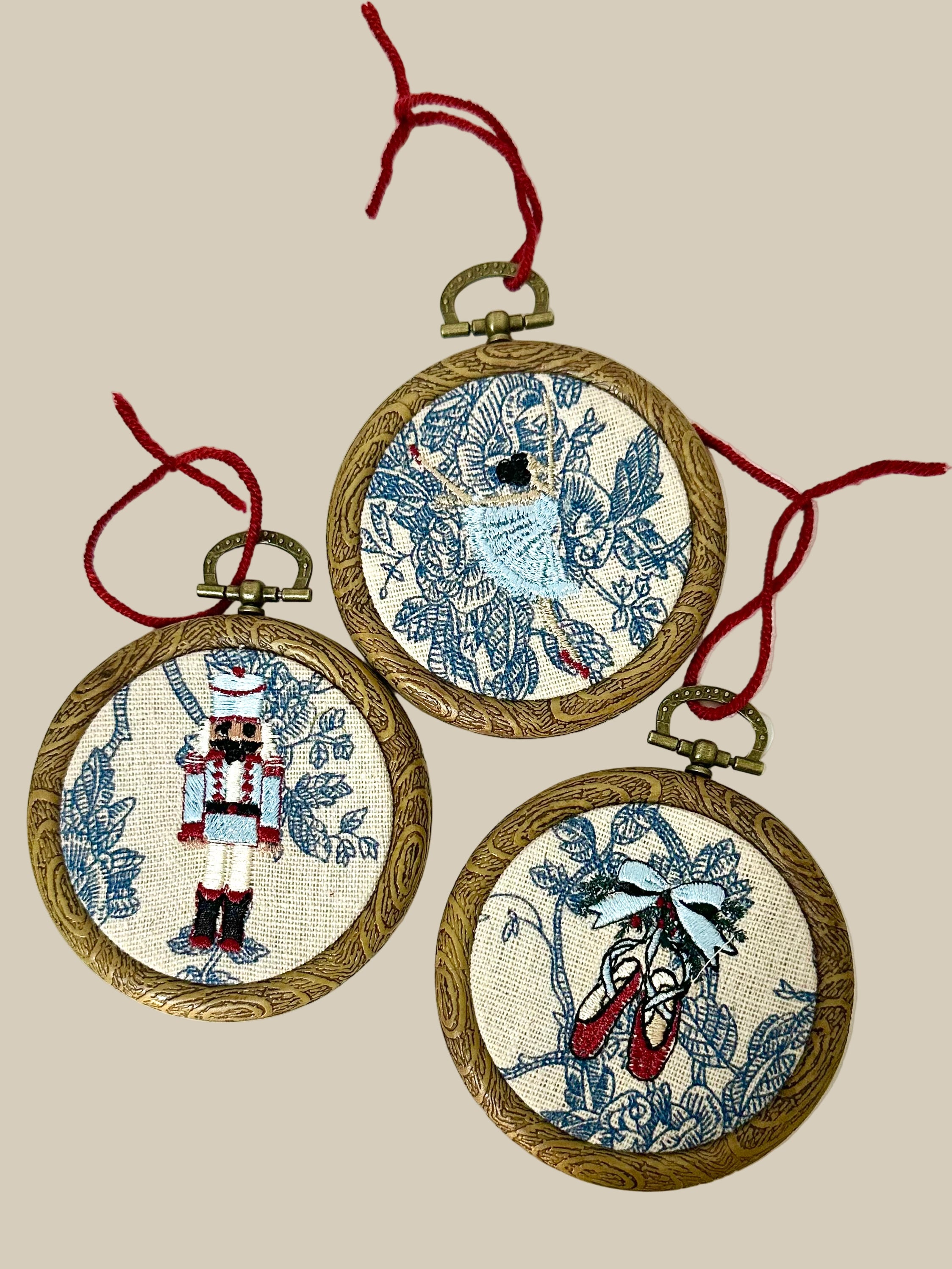 Nutcracker Ornament Set (3 Count) (Copy)