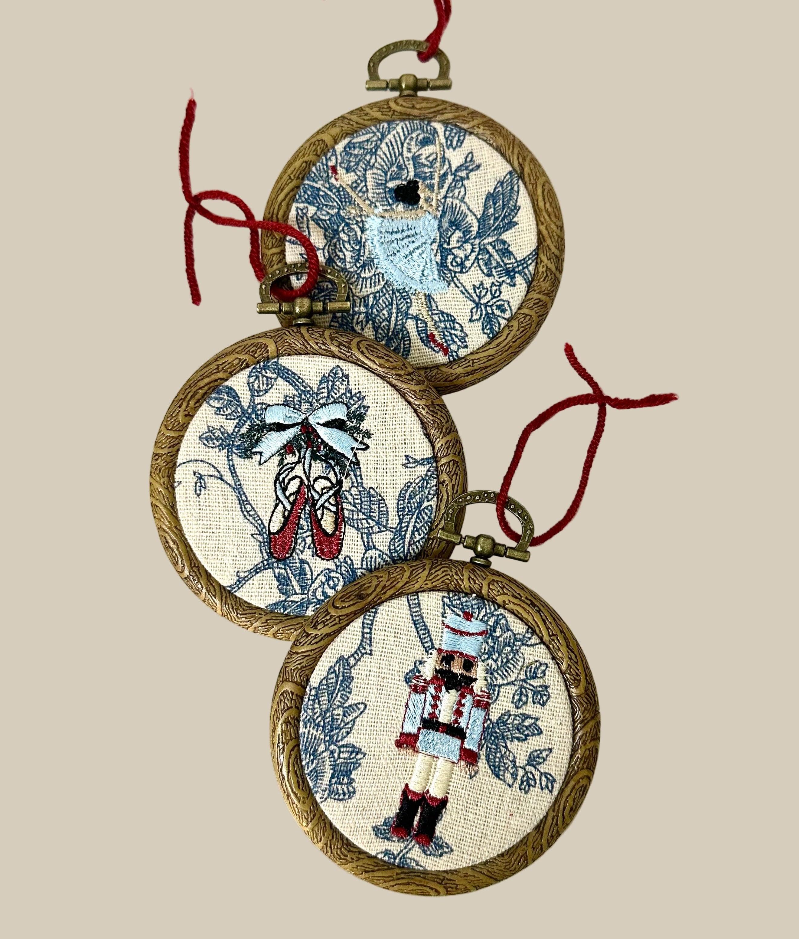 Nutcracker Ornament Set (3 Count) (Copy)