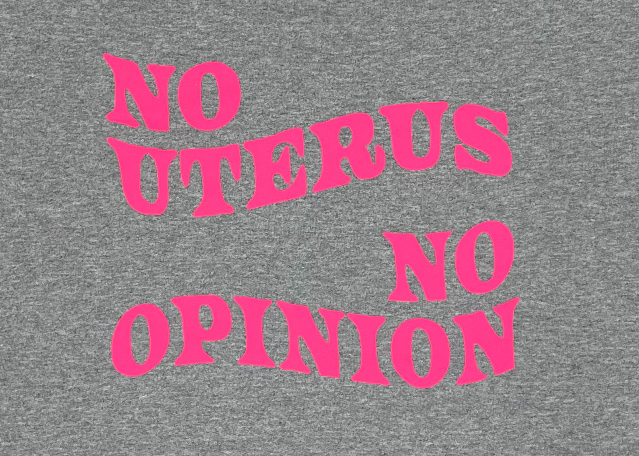 NO OPINION CREWNECK