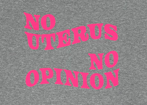 NO OPINION CREWNECK