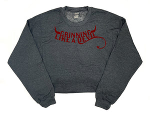 GRINNING LIKE A DEVIL CREWNECK