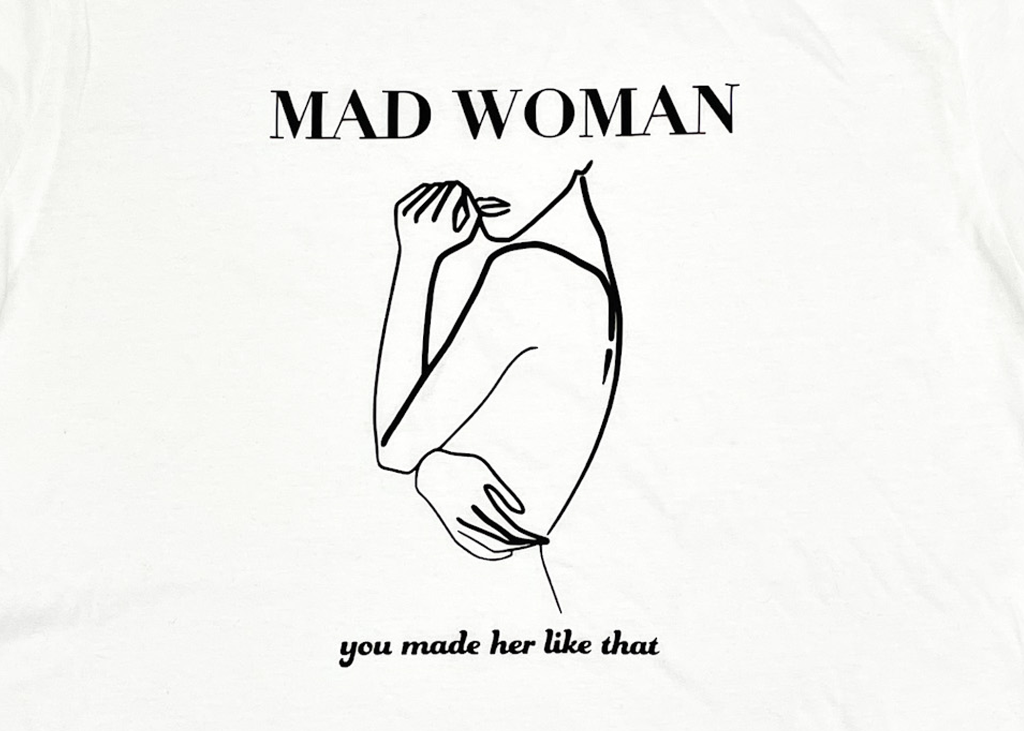 MAD WOMAN TEE