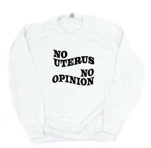 NO OPINION CREWNECK